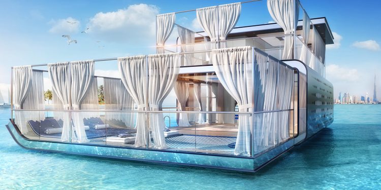 The Iconic Floating Seahorse In Dubai