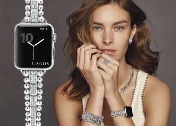 Lagos Smart Caviar Collection of Jewelry Bracelets for Apple Watch