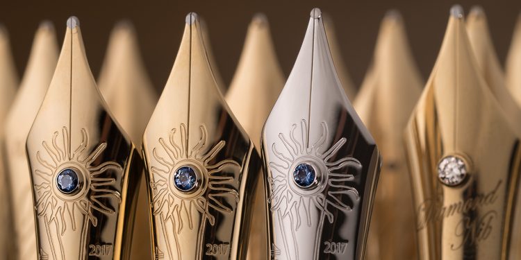 The Art of Gold NIB Craftsmanship by Montblanc