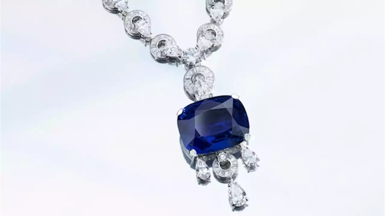 This 118-Carat Bulgari Sapphire Necklace Is Heading to Auction