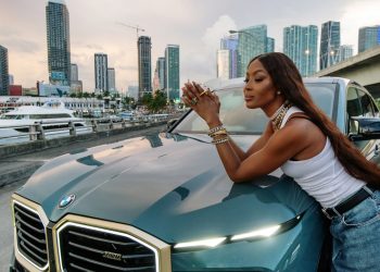 BMW Creates a High-performance One-Off XM Model With Naomi Campbell
