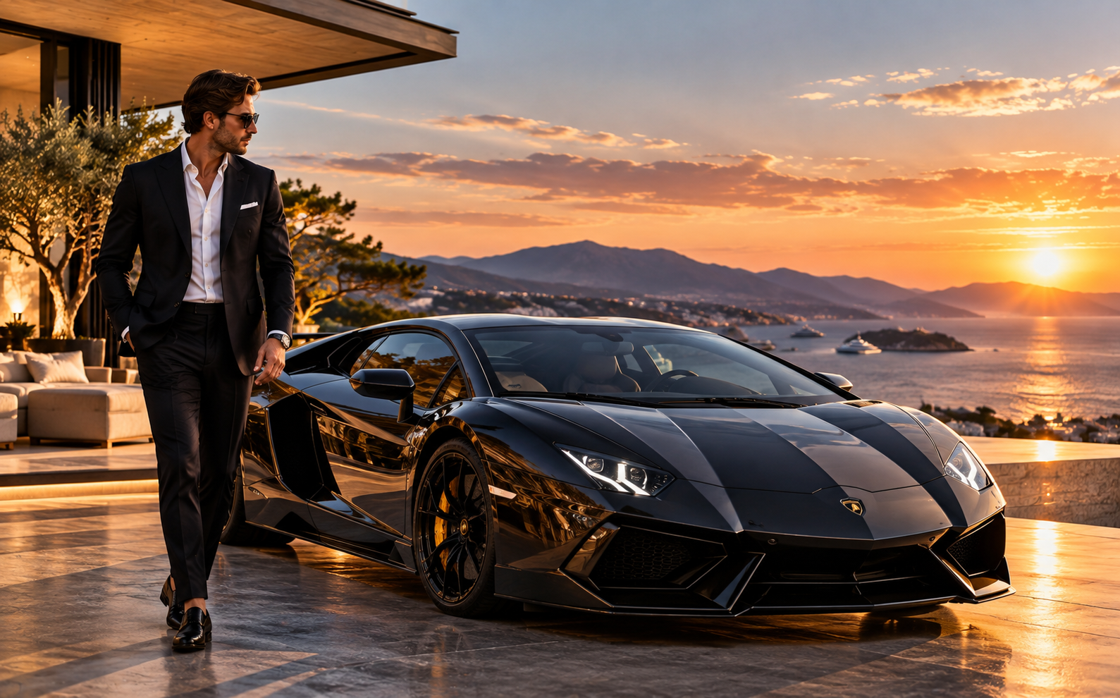 Luxury automotive product launch