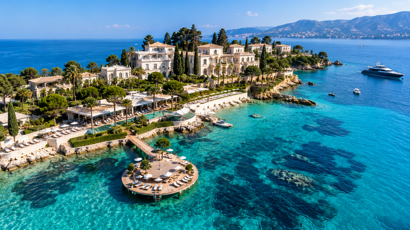 Luxury travel destination